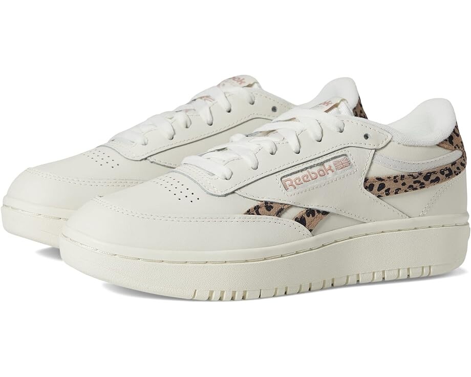 

Кроссовки Reebok Women's Club C Double Revenge, цвет Chalk/Taupe/Black