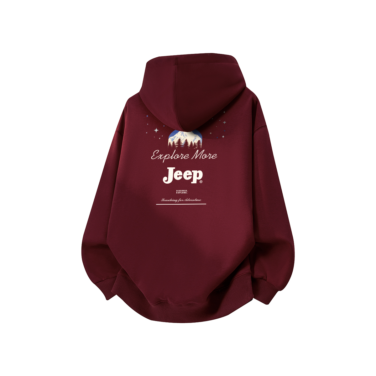 

Толстовка Unisex Hooded Moderate Regular Jeep, pure черный[fleece-lined]