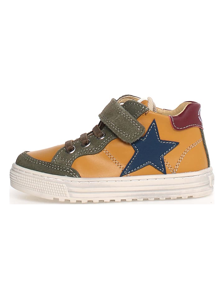 

Высокие кроссовки Penshaw Naturino, цвет orange/khaki