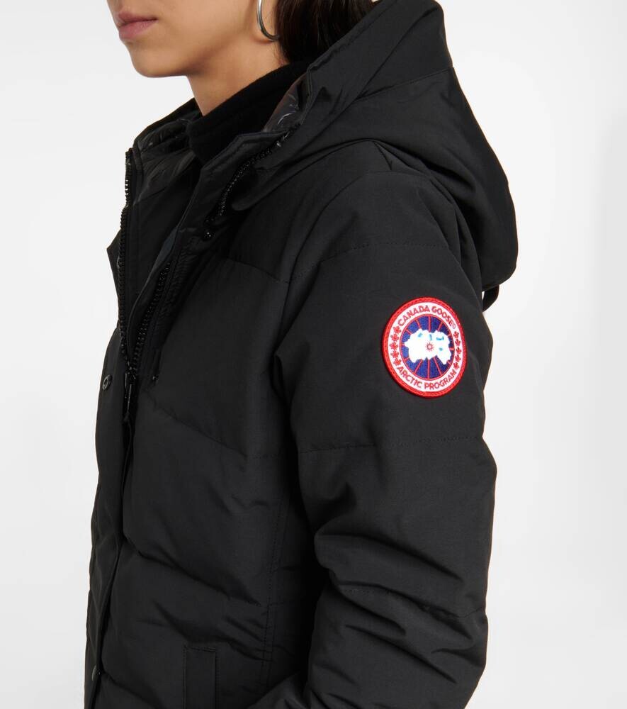 Пуховая парка Shelburne из смесового хлопка CANADA GOOSE, черный — фото 4
