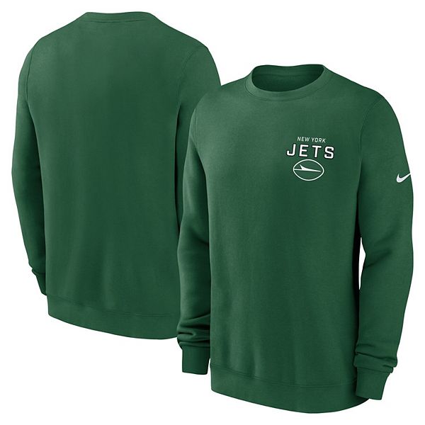 

Мужская зеленая толстовка New York Jets Primetime Club Fleece Nike, Зеленый, Мужская зеленая толстовка New York Jets Primetime Club Fleece Nike