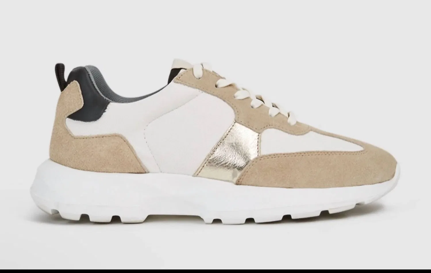 Reiss Мужские кроссовки Evo Runner Lite белого цвета