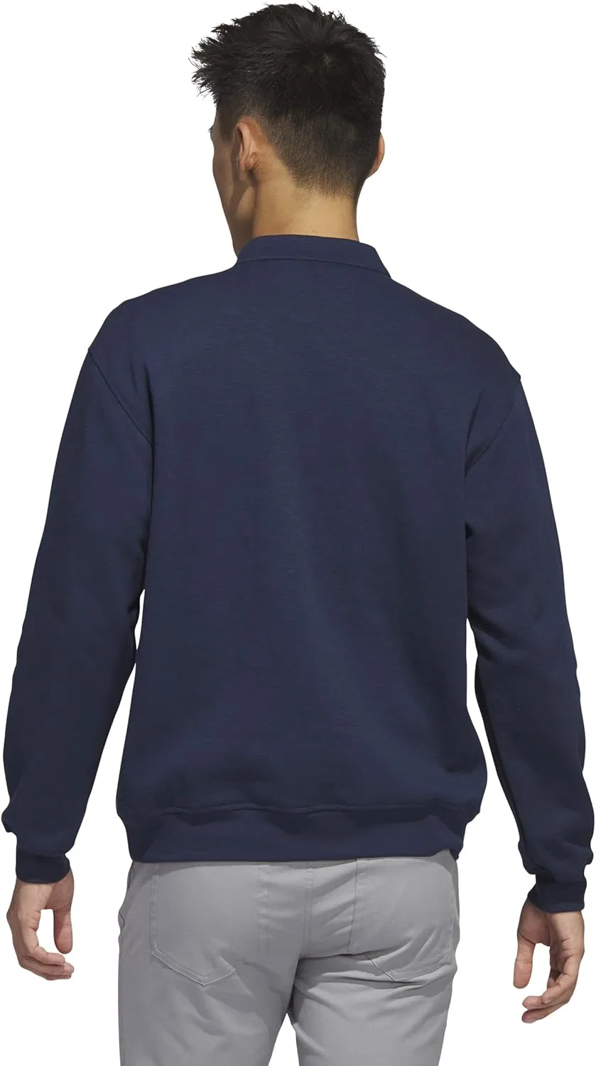 Толстовка Adidas Men's Go-to Quarter Zip Golf, темно-синий — фото 3