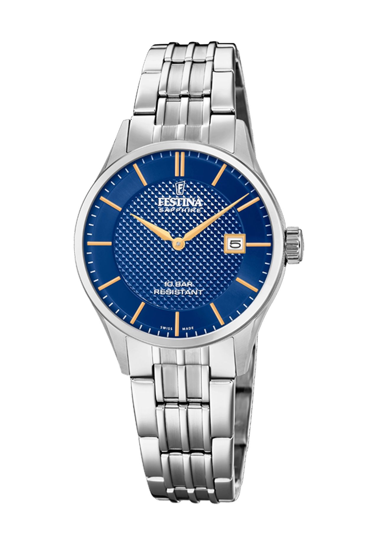 

Женские часы F20435/1 FESTINA, цвет Silber/Blau