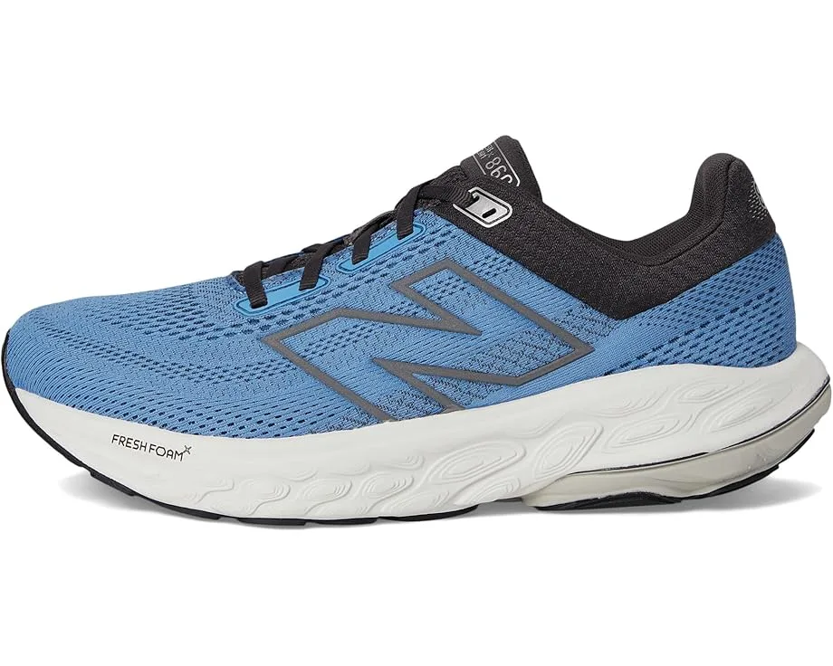 Кроссовки New Balance Fresh Foam X 860 v14, Blue Laguna/Black Cement/Grey Matter — фото 4