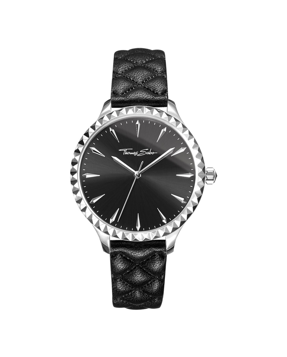 

Женские часы Rebel at Heart из стали Thomas Sabo, черный