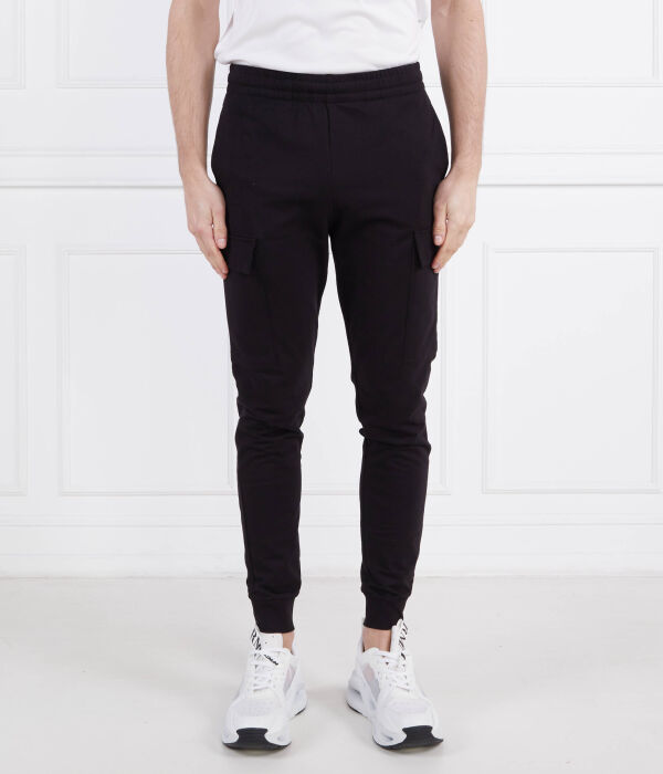 

Штаны Ea7 Regular Fit спортивные, черный / белый