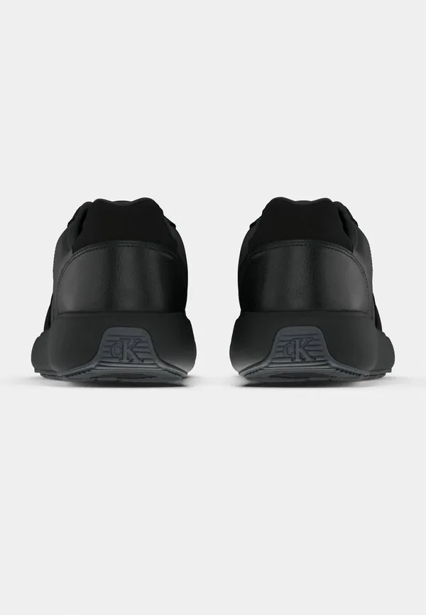 Кроссовки city runner на шнуровке с обмоткой Calvin Klein, Triple Black — фото 4