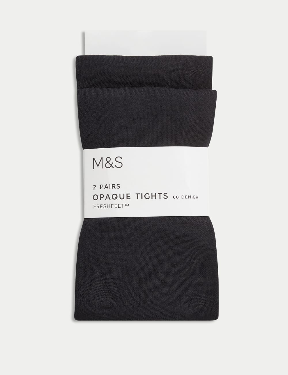 

2 упаковки школьных колготок плотностью 60 денье Marks & Spencer, черный