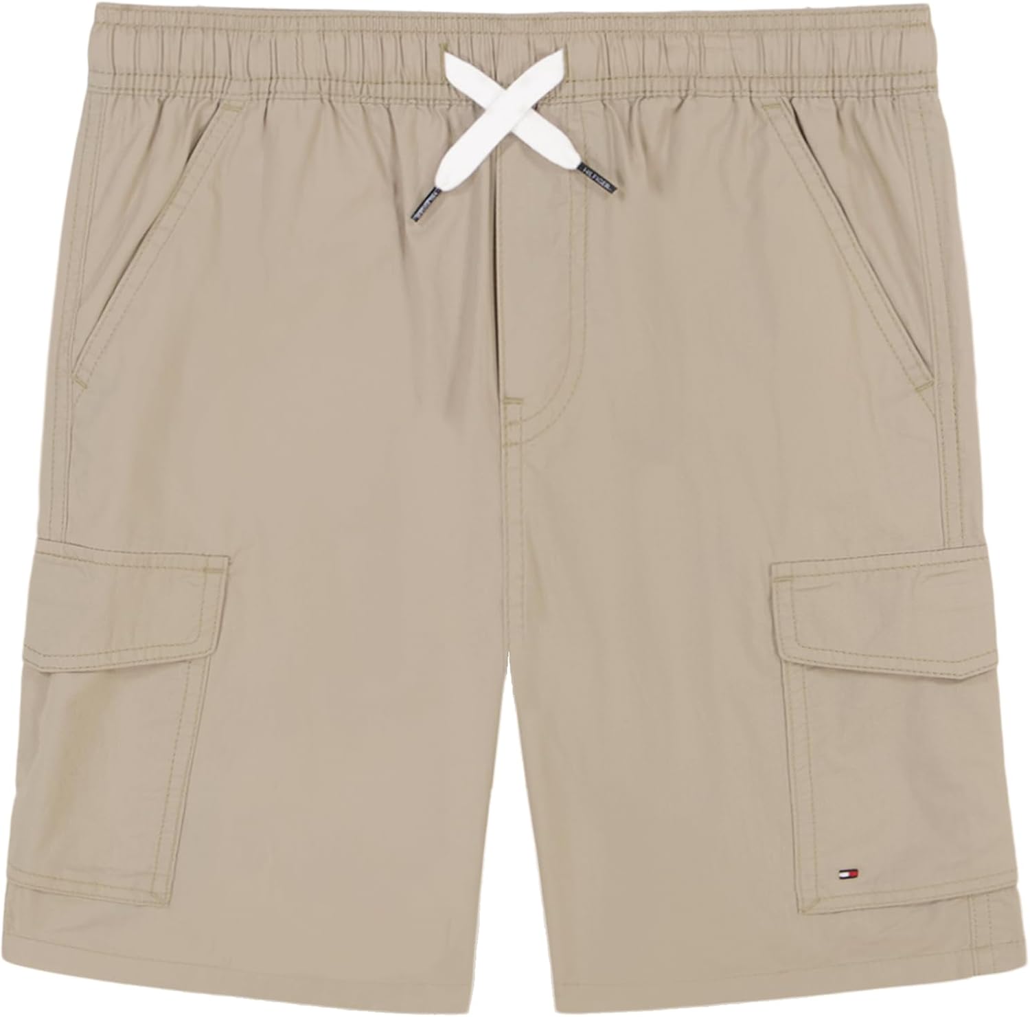 

Короткие брюки-карго Tommy Hilfiger для мальчиков, застежка на шнурок, Sandalwood