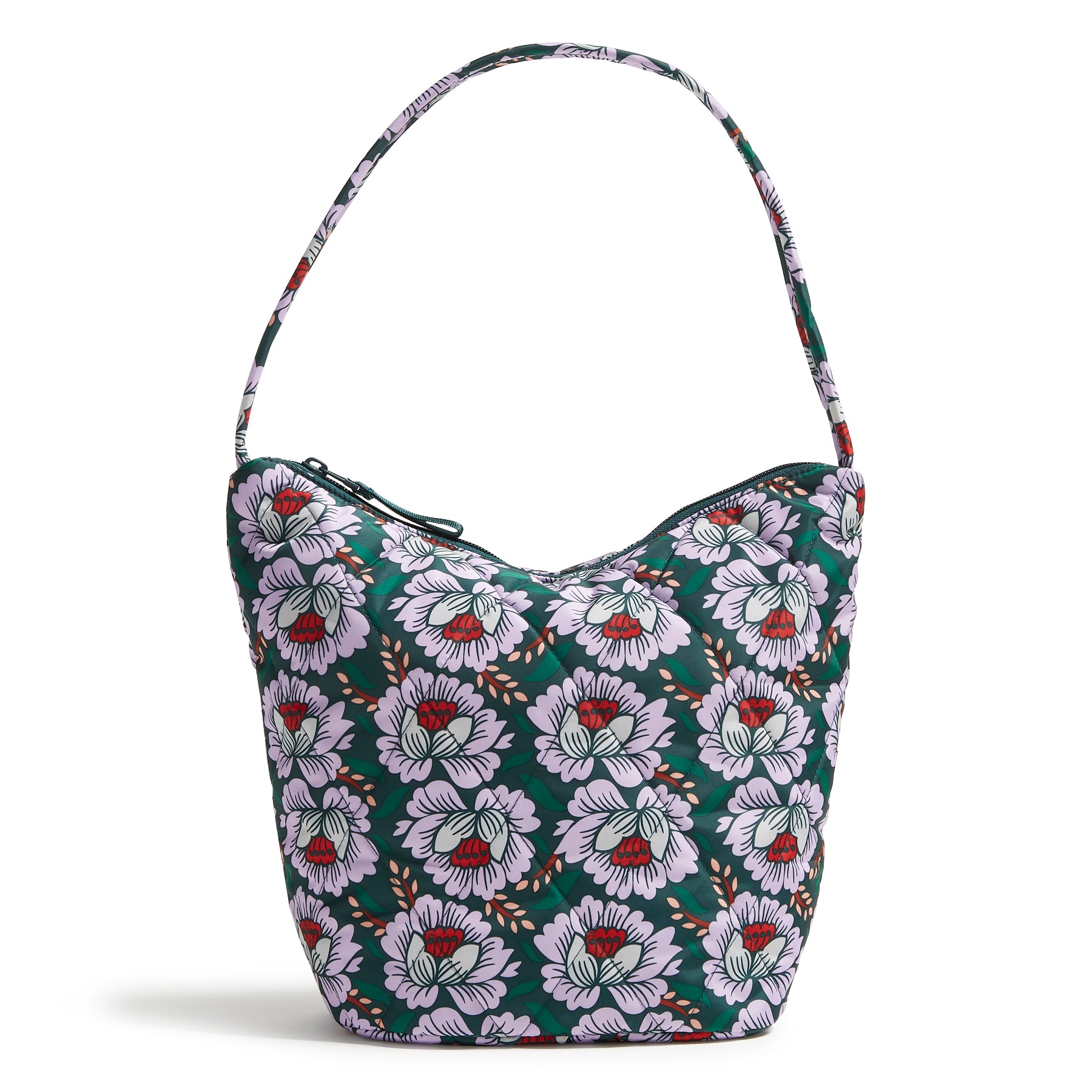 

Ультралегкая бесформенная сумка-ведро с плечевым ремнем Outlet Vera Bradley, Lotus Sea Moss