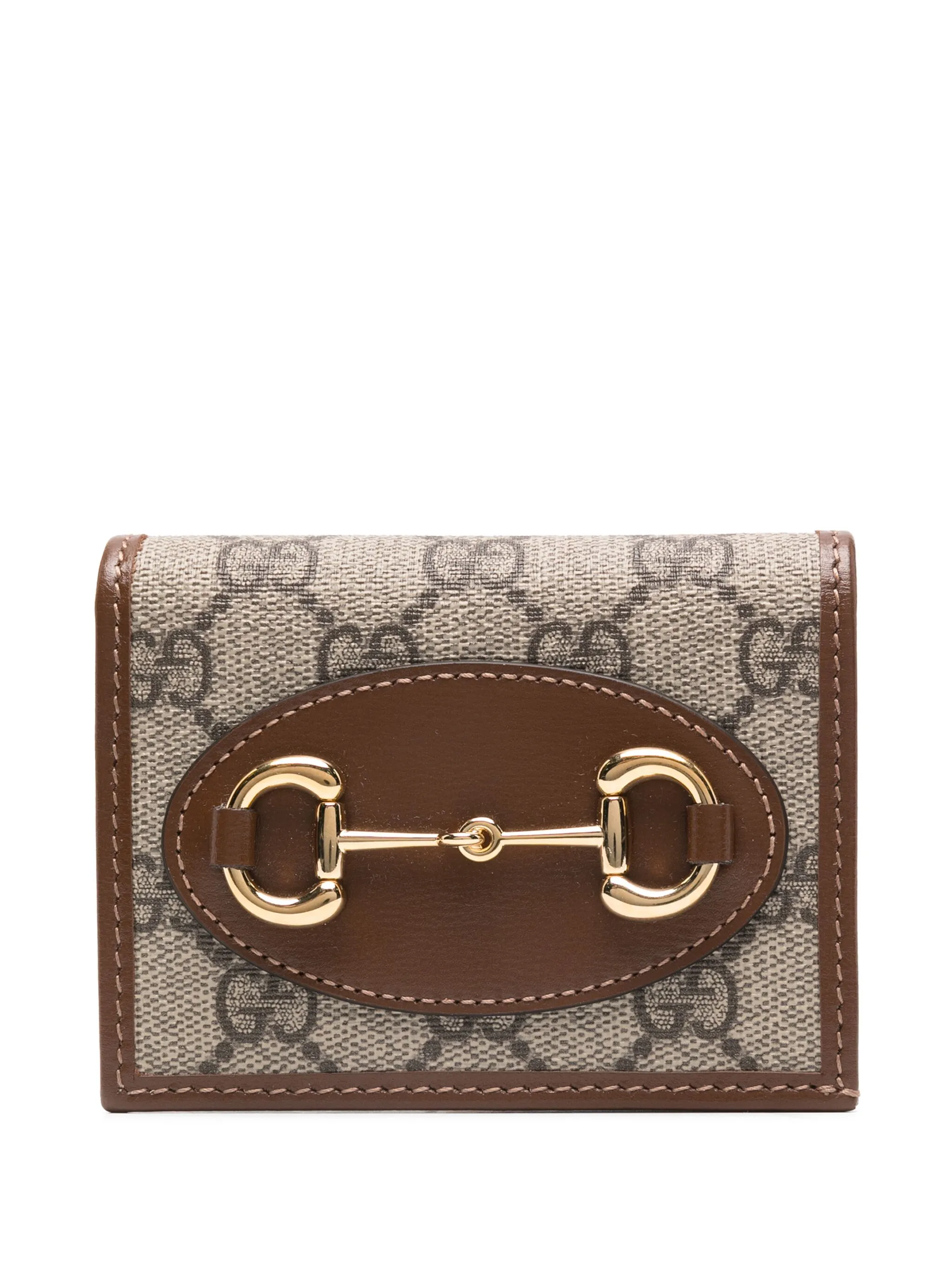 

Кошелек 1955 Horsebit Gucci, бежевый