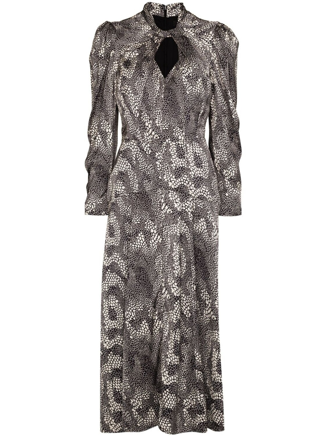 

ISABEL MARANT платье макси Vilma с графичным принтом, черный