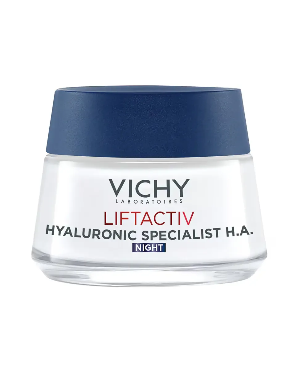 Крем для лица Vichy — Укрепляющий ночной с гиалуроновой кислотой Liftactiv Hyaluronic Specialist H.A, 50 мл