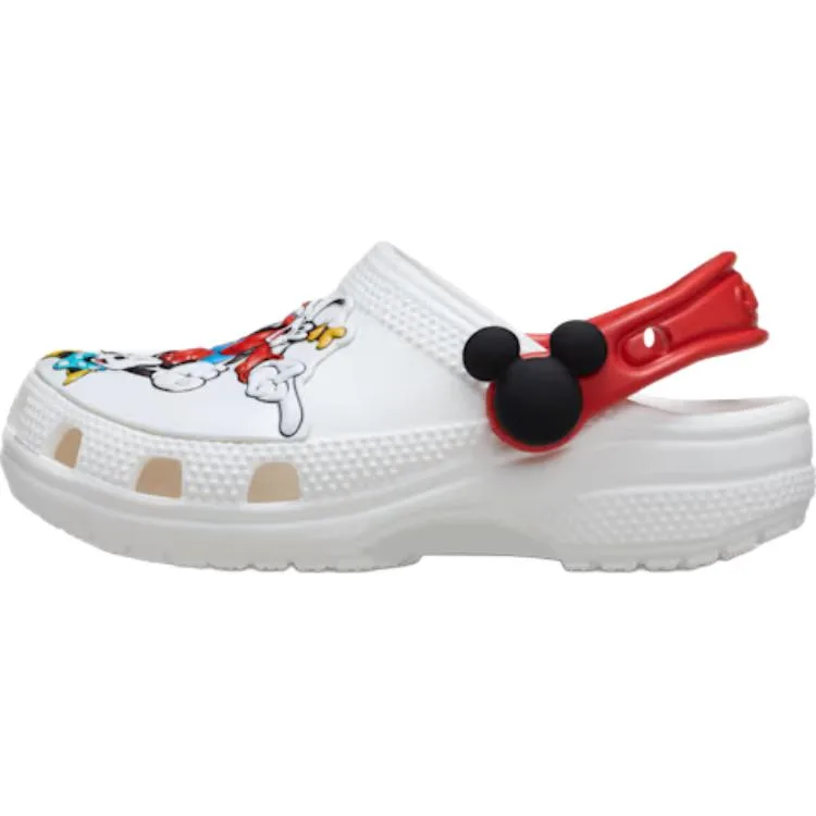Crocs Кроссовки Mickey Friends Low top для малышей белые