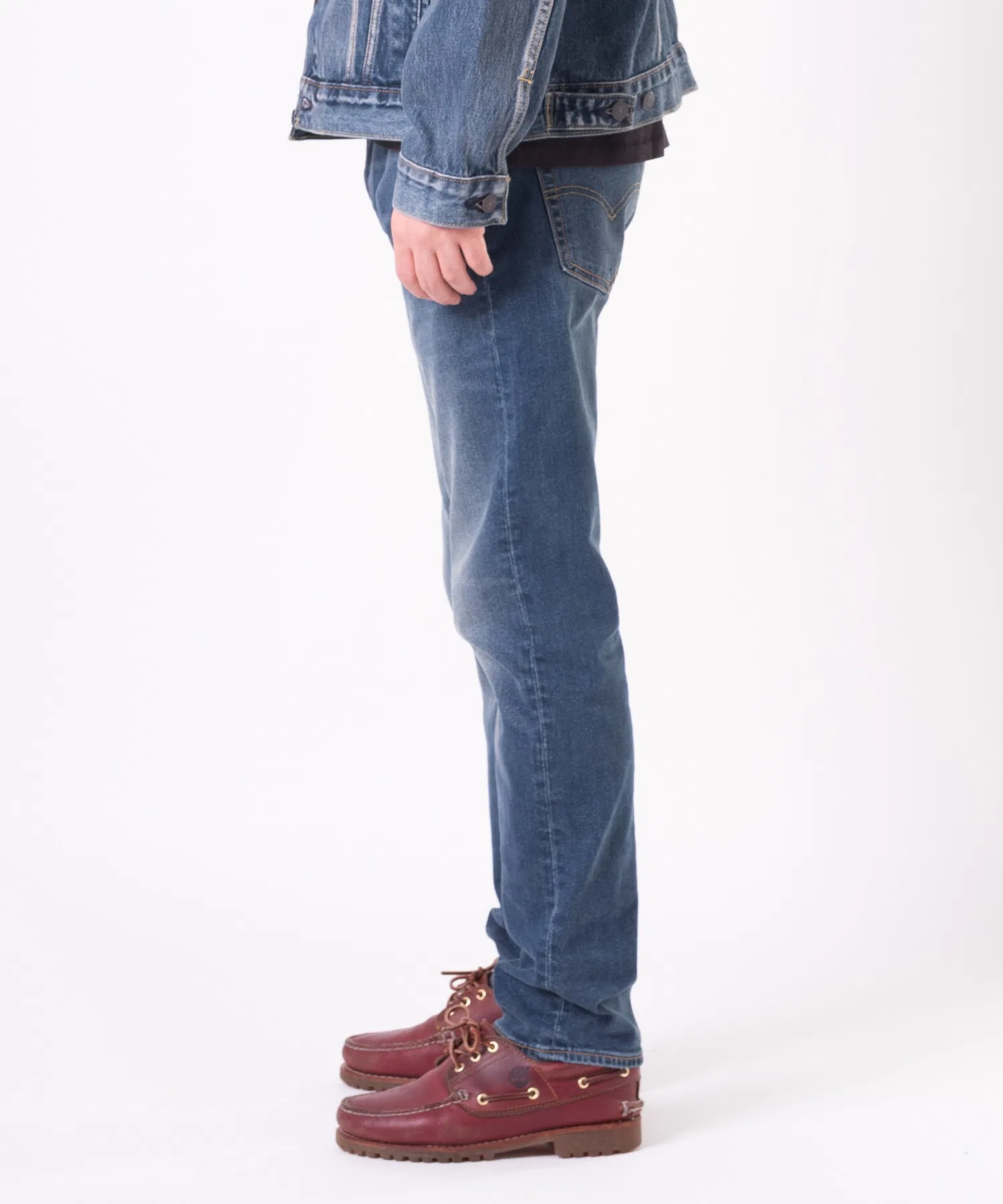 Джинсы Levi's 502™ зауженного кроя, цвет «индиго», размер Medium. — фото 2