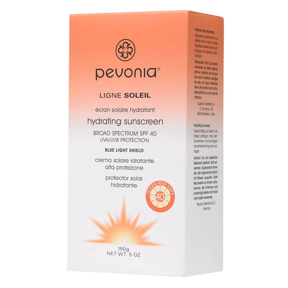 Увлажняющий солнцезащитный крем Pevonia широкого спектра действия SPF 40, 5 г. — фото 2