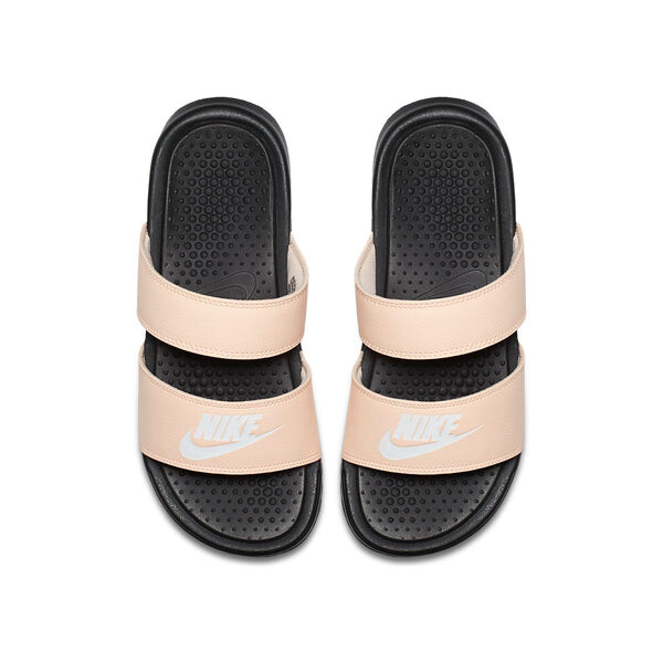Тапочки benassi duo ultra slide black/pink (w) Nike, черный — фото 3