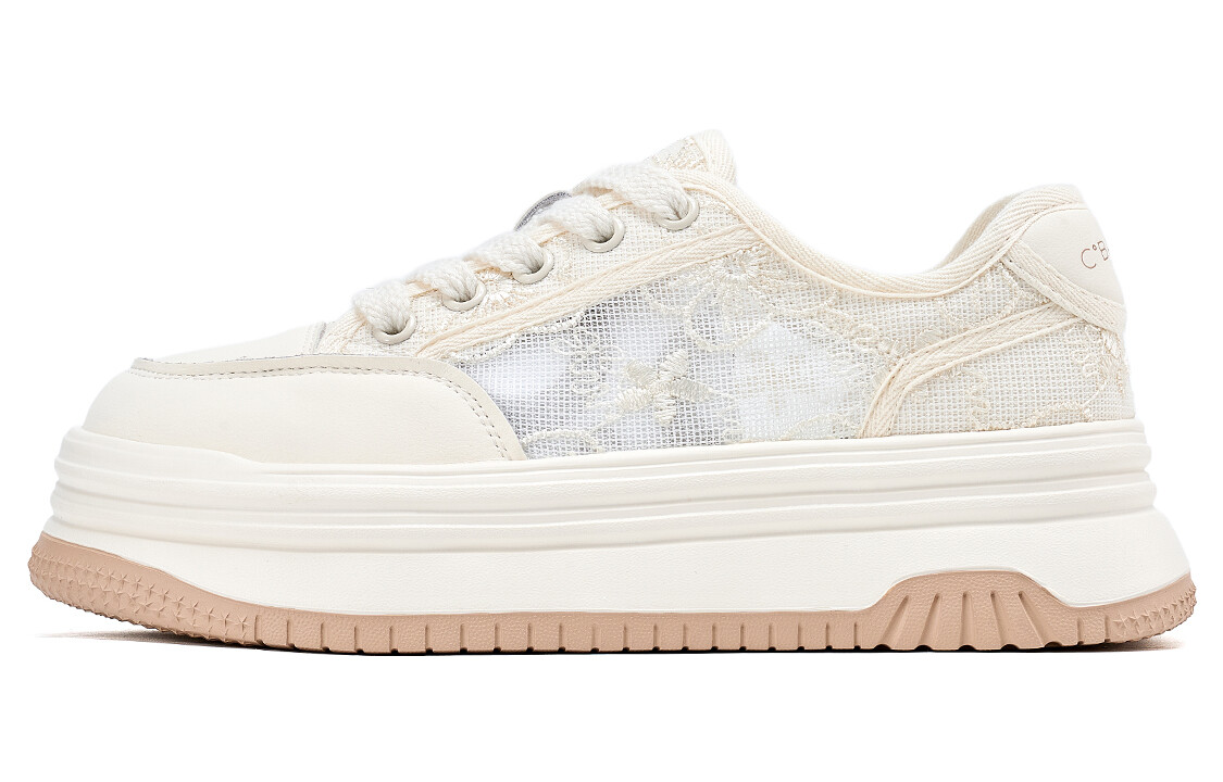 

Кроссовки C°BANNER Skateboarding Shoes Women's Low-top, розовый