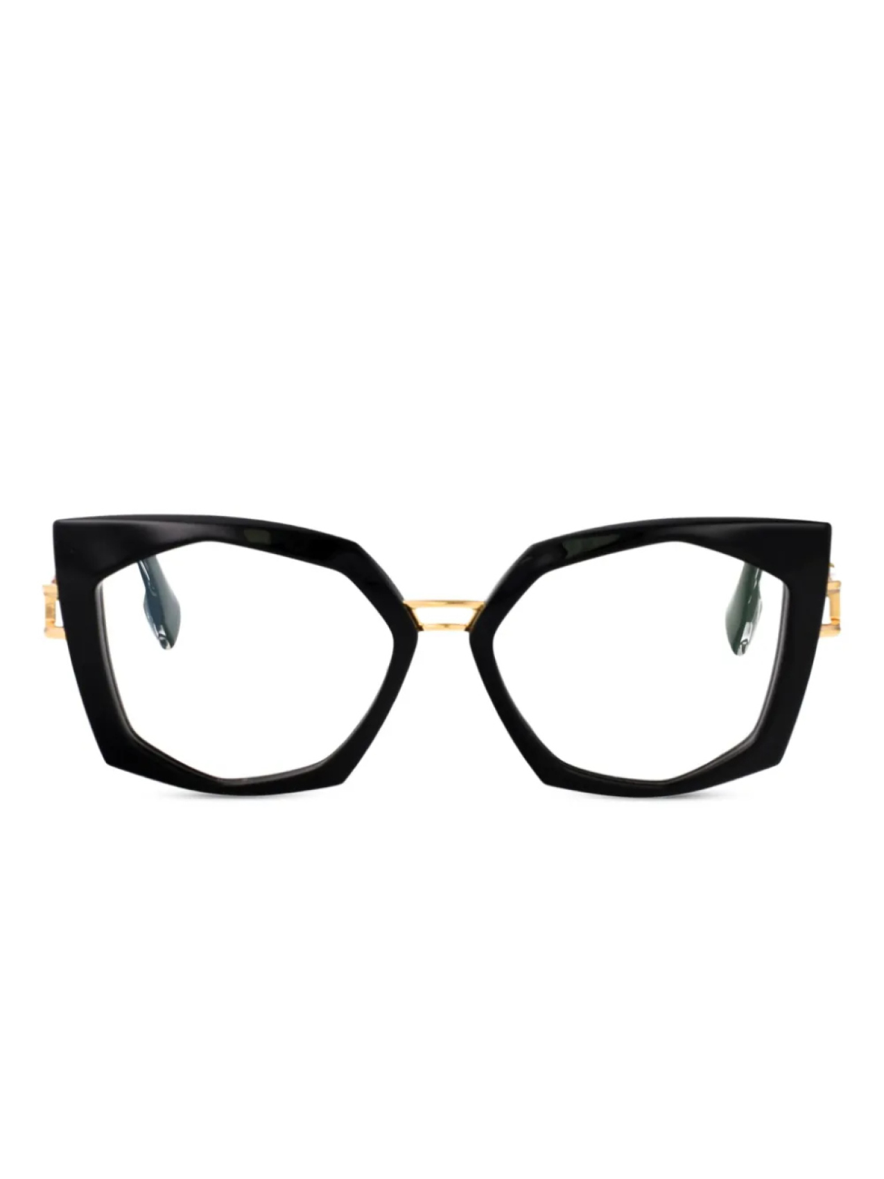 

Cazal logo-print очки, черный
