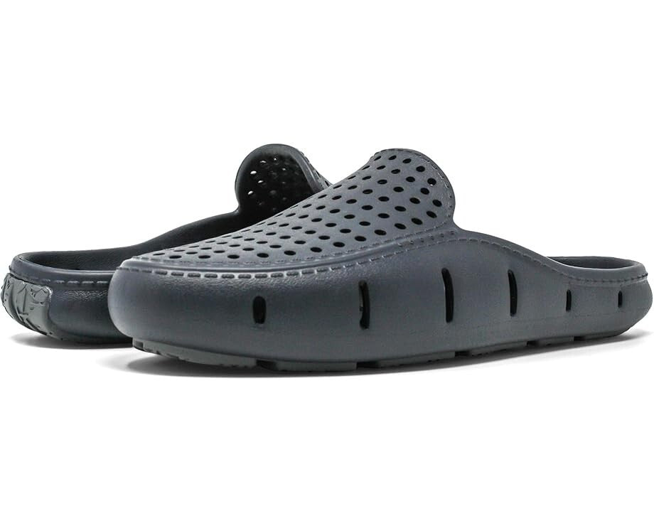 

Мужские кроссовки Floafers Sunset Slide Loafer черные асфальтовые повседневные