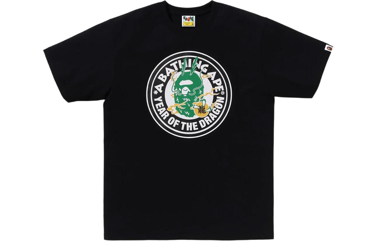 

Футболка BAPE «Год Дракона» A Bathing Ape, красный