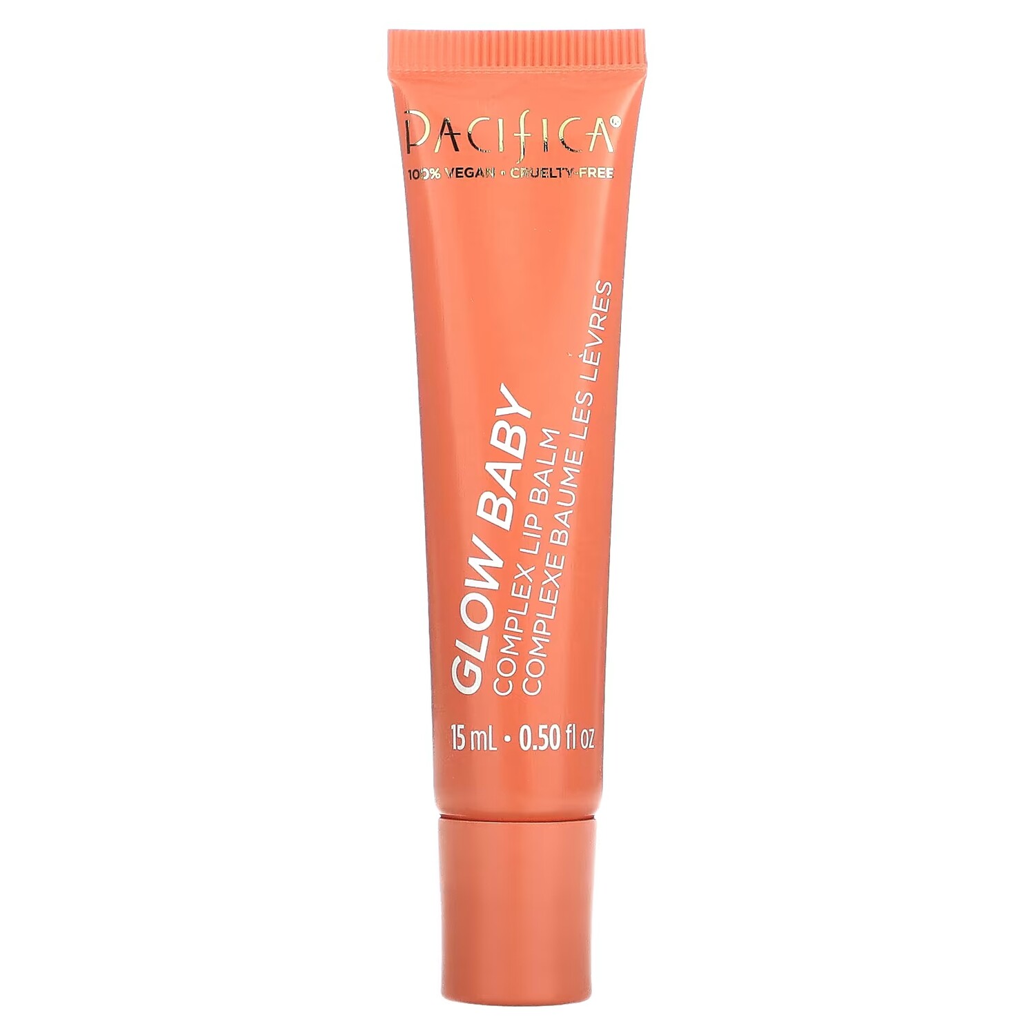 

Pacifica Glow Baby Complex Бальзам для губ Orange Dreamsicle 0,50 жидких унций (15 мл)