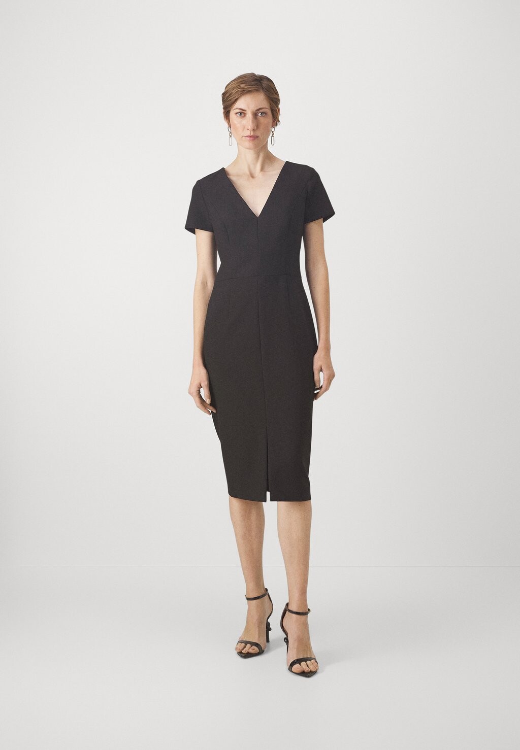 

Платье-футляр КАЛАМАРА HUGO, черный