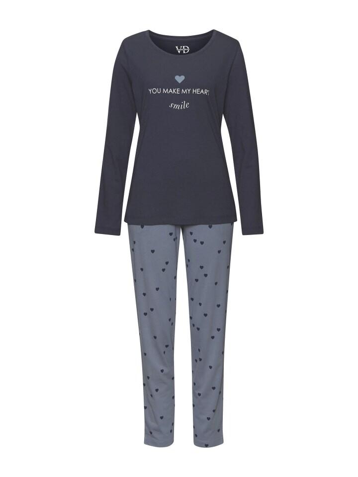 

Пижама VIVANCE DREAMS, цвет graublau gemustert