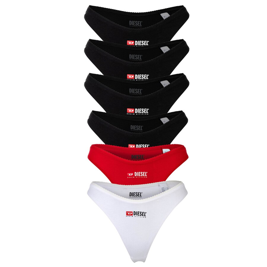 

Стринги DIESEL, цвет Red/Black/White
