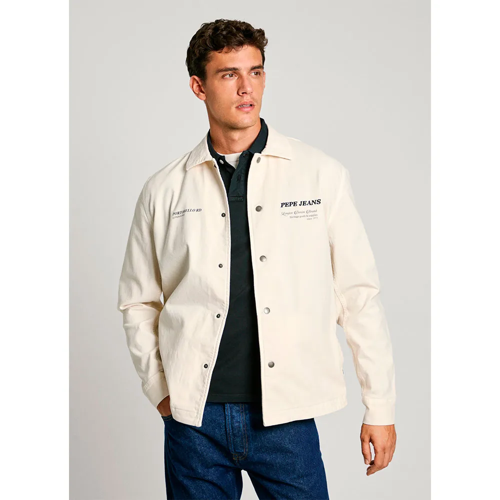 

Верхняя рубашка Pepe Jeans Sann, белый