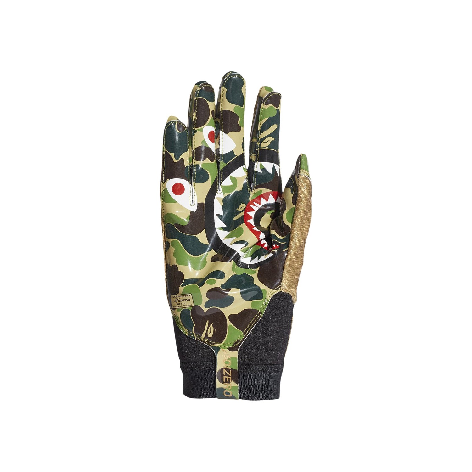 

Перчатки BAPE x adidas Adizero 8.0, зеленые
