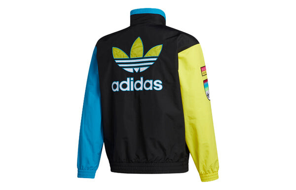 Куртка adidas originals Shadow TR WB Sports Jacket Black, черный — фото 2