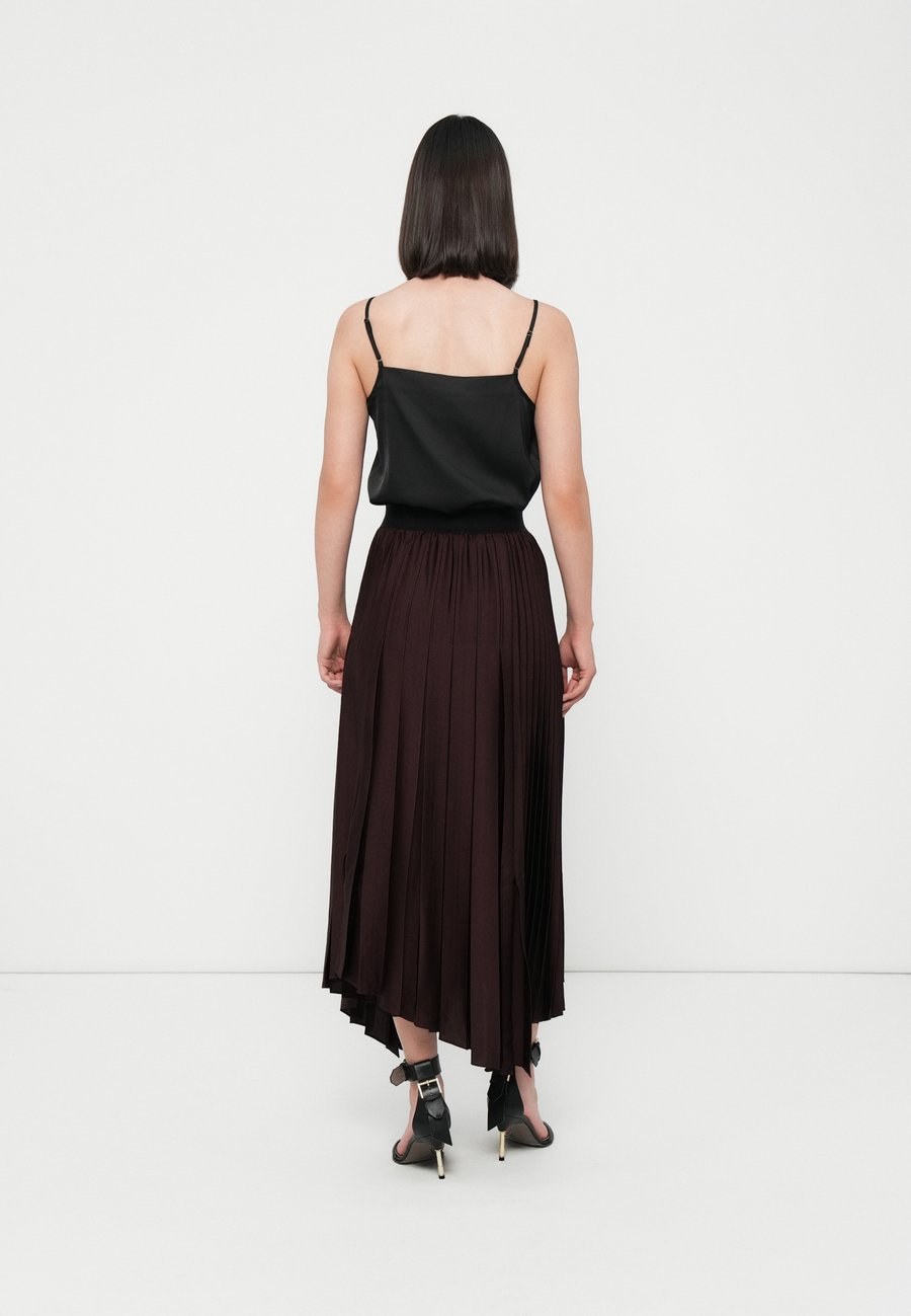 Юбка AllSaints JAX SKIRT, Oxblood Red/Bordeaux — фото 3