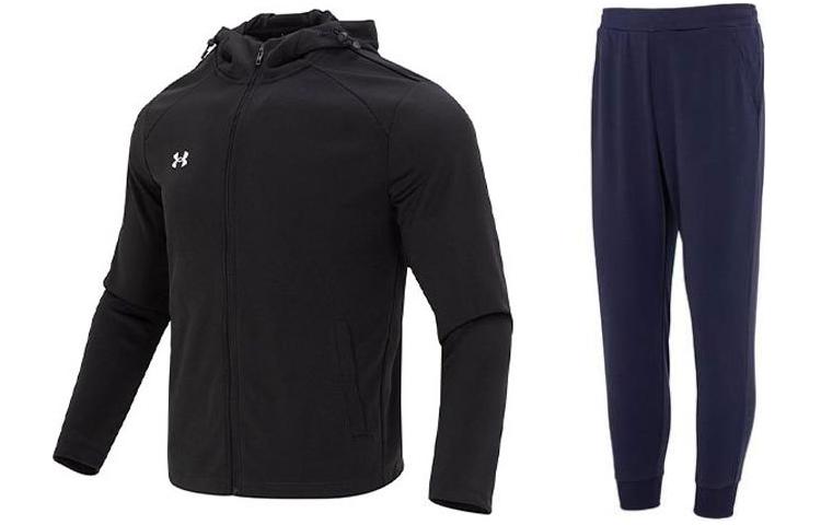 

Мужская повседневная спортивная одежда Under Armour, цвет Black and Dark Blue