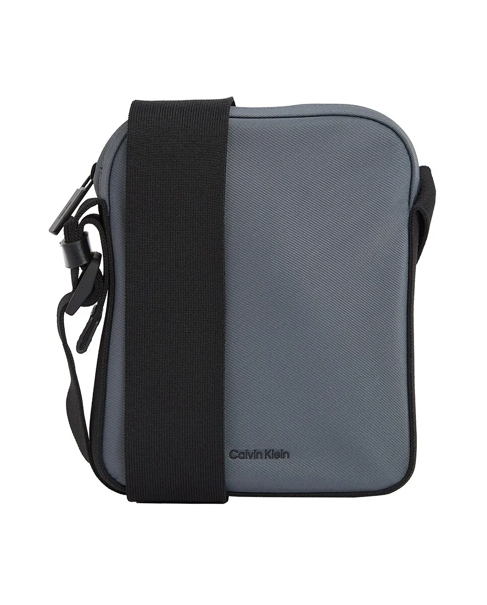 

Мужская нейлоновая репортерская сумка Calvin Klein, серый