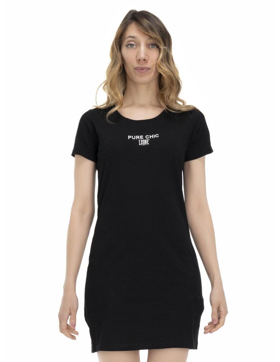 

LEONE 1947 APPAREL Женская футболка макси в земляных тонах