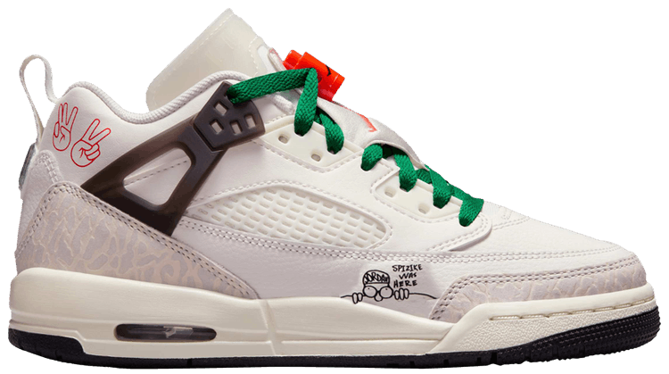 

Кроссовки Air Jordan Jordan Spizike Low GS 'Spizike Was Here', кремовый
