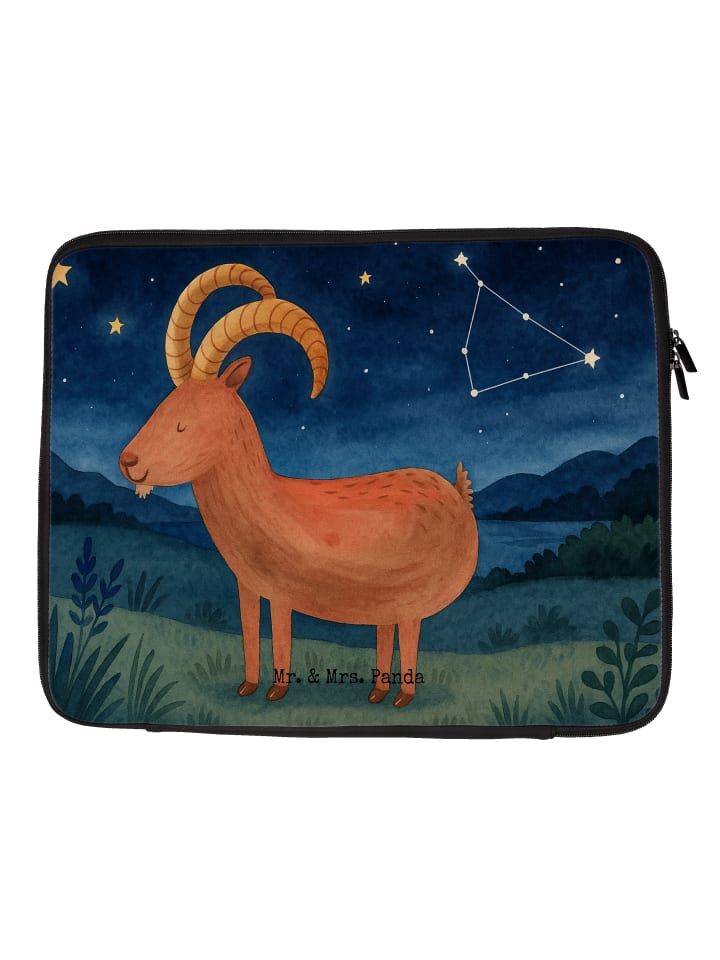 

Mr. & Mrs. Panda Сумка для ноутбука с изображением знака зодиака Козерог... белого цвета