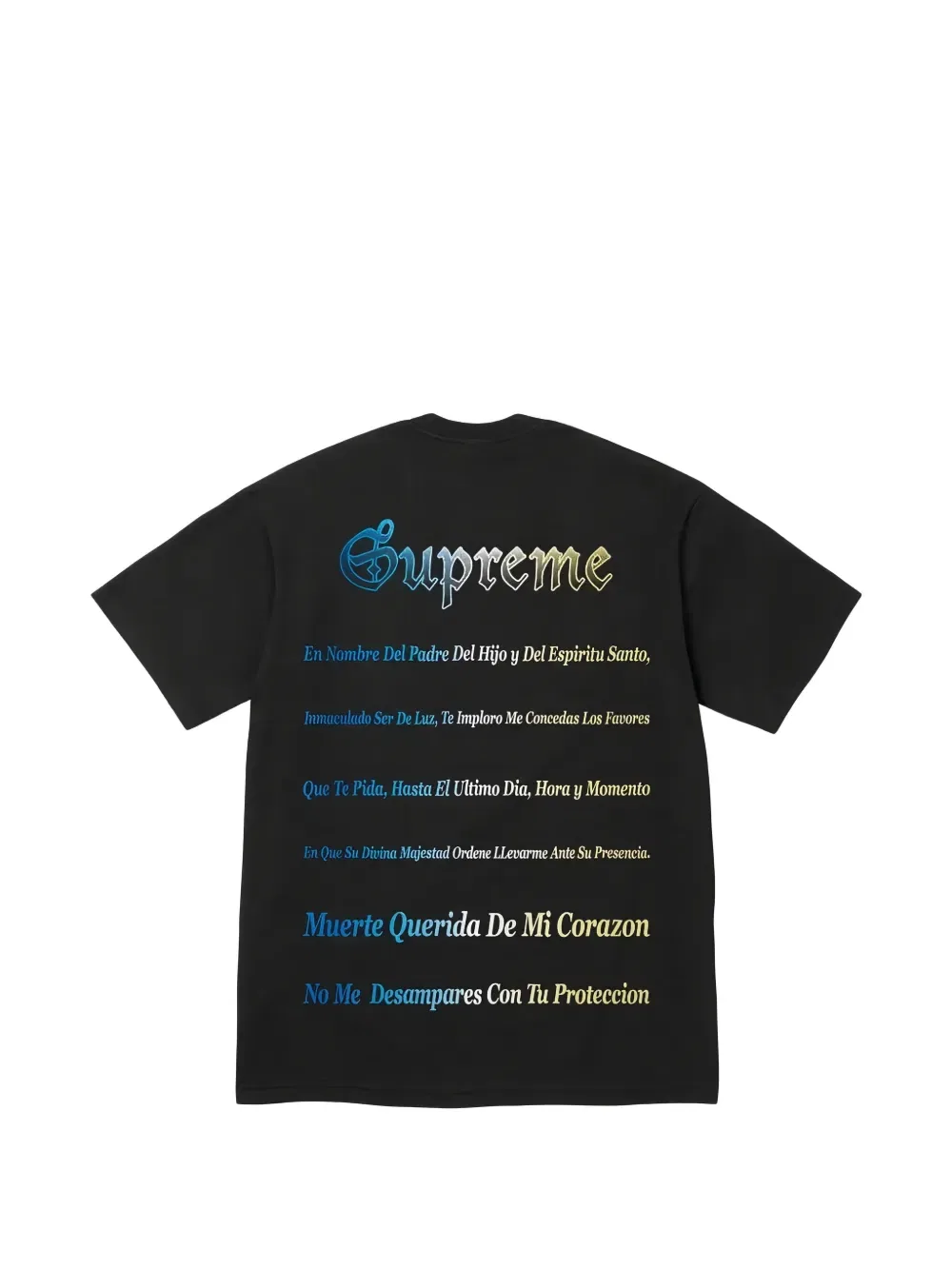 Футболка с изображением Смерти Supreme, черный — фото 2