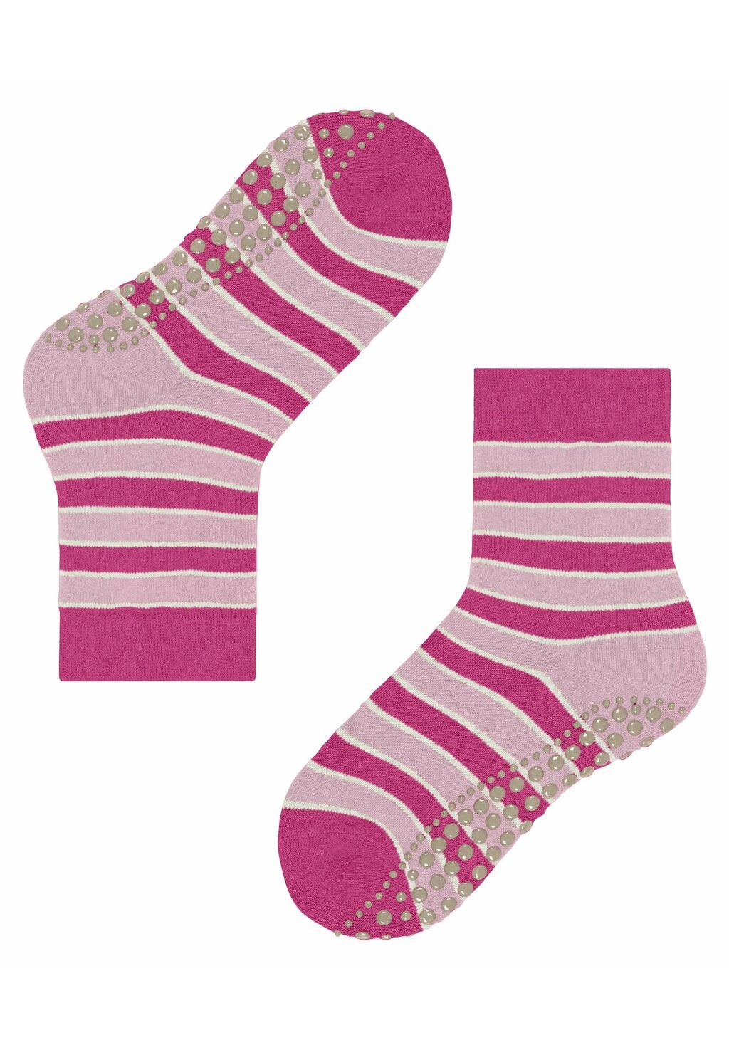 Носки SIMPLE STRIPES SILICONE NUBS IMPROVED GRIP FALKE, розовый — фото 4