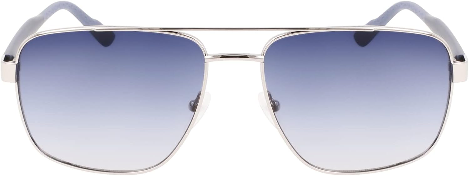 

Мужские солнцезащитные очки-пилоты Calvin Klein Ck22114s, Blue, Голубой, Мужские солнцезащитные очки-пилоты Calvin Klein Ck22114s, Blue