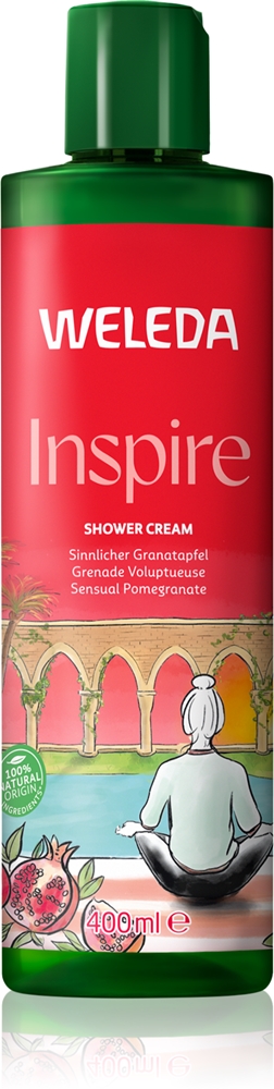 

Восстанавливающий крем для душа Inspire Weleda, pomegranate, orange and vanilla 400 мл