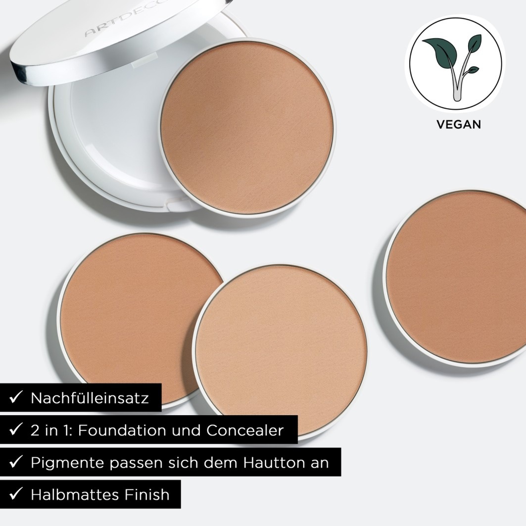 Тональный крем для лица all in one cream refill Artdeco, 15 - medium sand/neutral, вес 11 гр. — фото 3