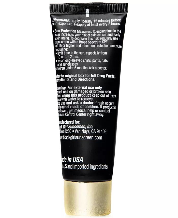 Солнцезащитный крем Make It Matte SPF 45, 1,7 унции Black Girl Sunscreen — фото 2