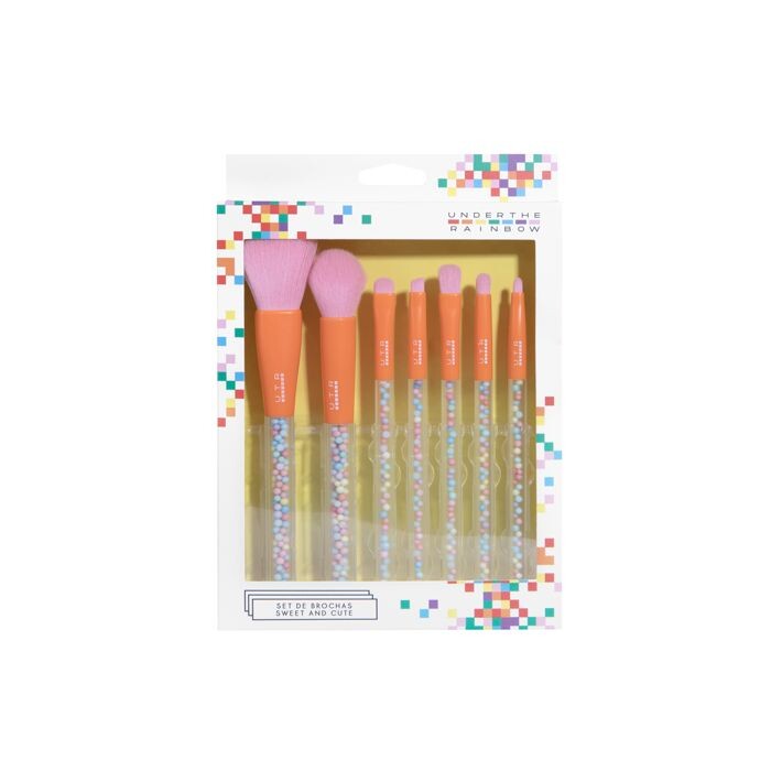

Набор косметики Set de Brochas Sweet & Cute Under The Rainbow, Set 7 productos