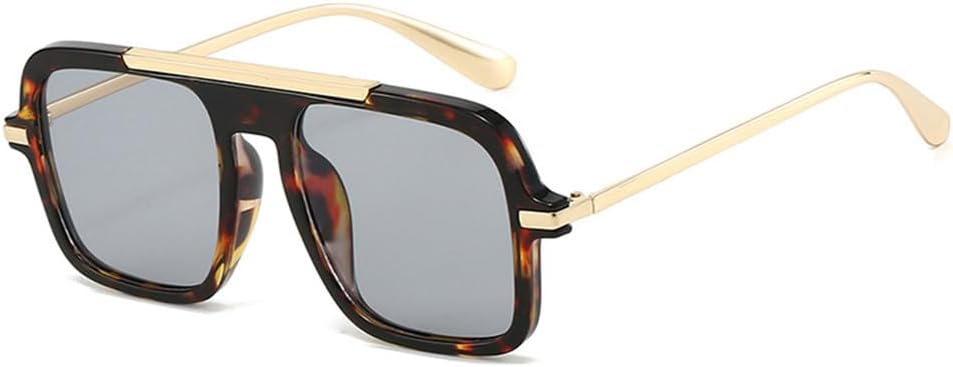 

Солнцезащитные очки UV400 с защитой от УФ-излучения — конфетные цвета, леопардовый градиент, для женщин и мужчин, для бега и активного отдыха UYPTK, Leopard Light Gray