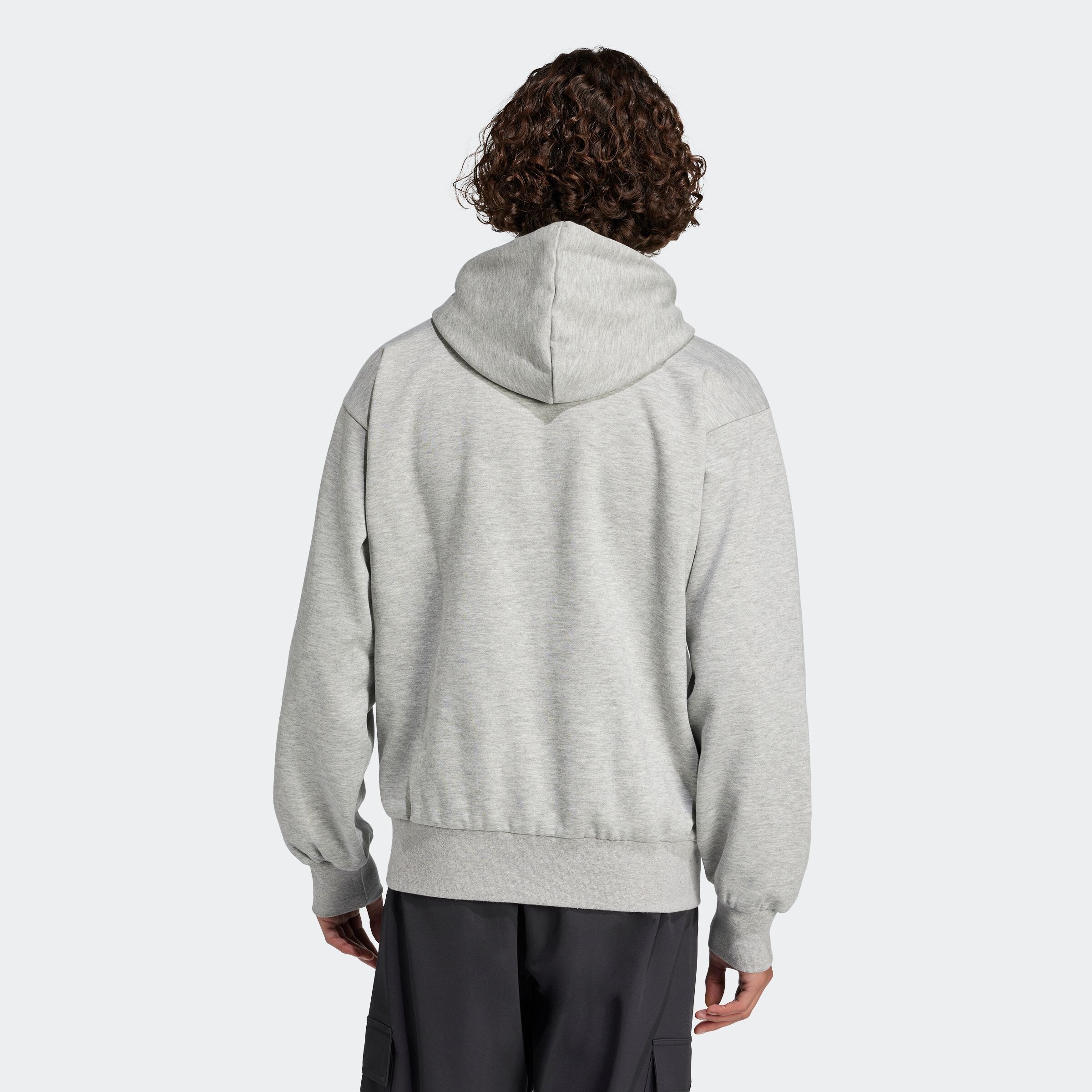 Adidas Sportswear Спортивный свитшот 'Essentials' в крапчатом сером цвете — фото 3