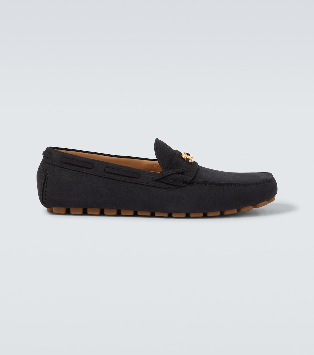 

Ботинки для вождения Fastaway VLogo из замши Valentino Garavani, черный