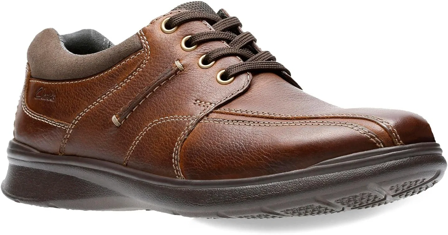 Мужские кроссовки Clarks Cotrell Walk на шнуровке, коричневые — фото 4
